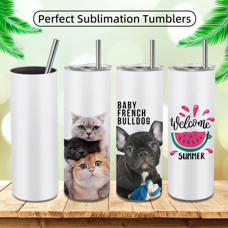 Sublimation Tumblers Cup 20oz | 4 Packs