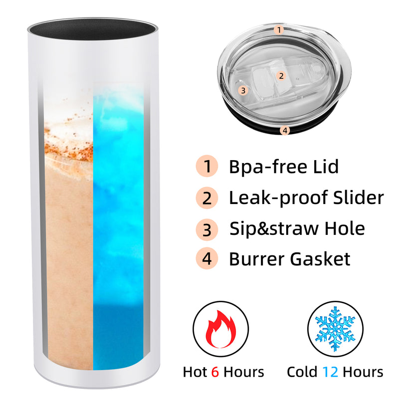 Sublimation Tumblers Cup 20oz | 4 Packs